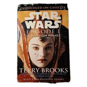 Star Wars: Episode 1 The Phantom Menace~Terry Brooks 1999 AUDIO BOOK